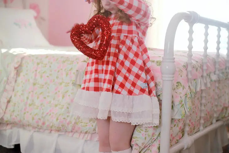 Orange Poppy - In my Heart Valentine's Day Dress