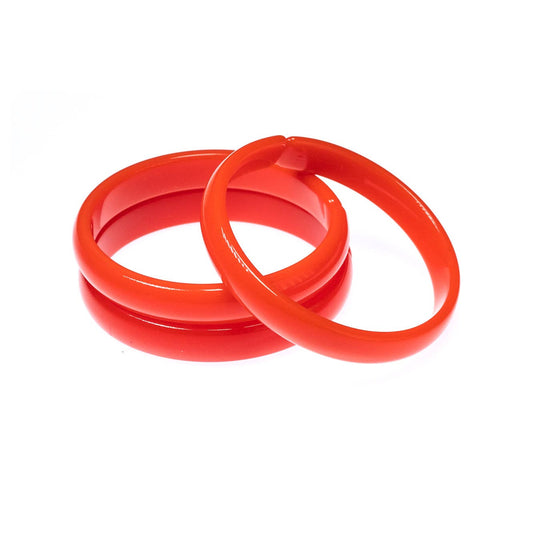 Lilies & Roses Red Bangle Set/3