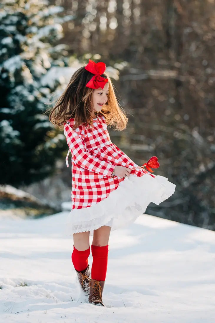 Orange Poppy - In my Heart Valentine's Day Dress