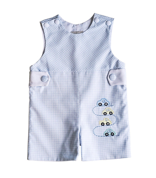Little Threads Boys Traffic Overall
