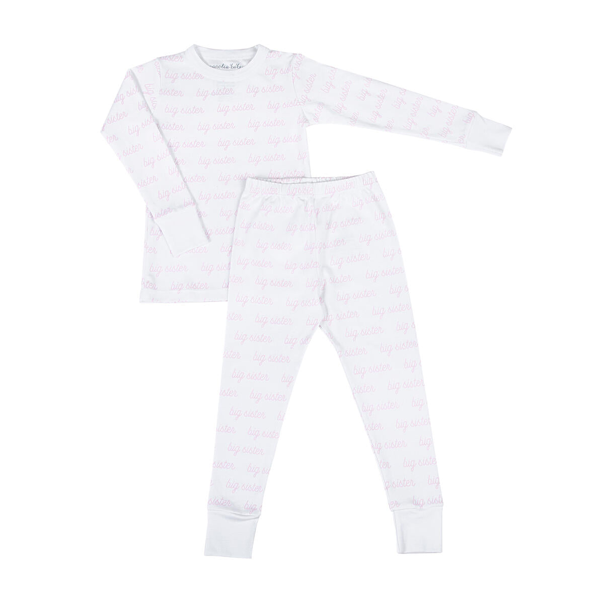 Magnolia Baby Big Sister 2Pc Pajamas