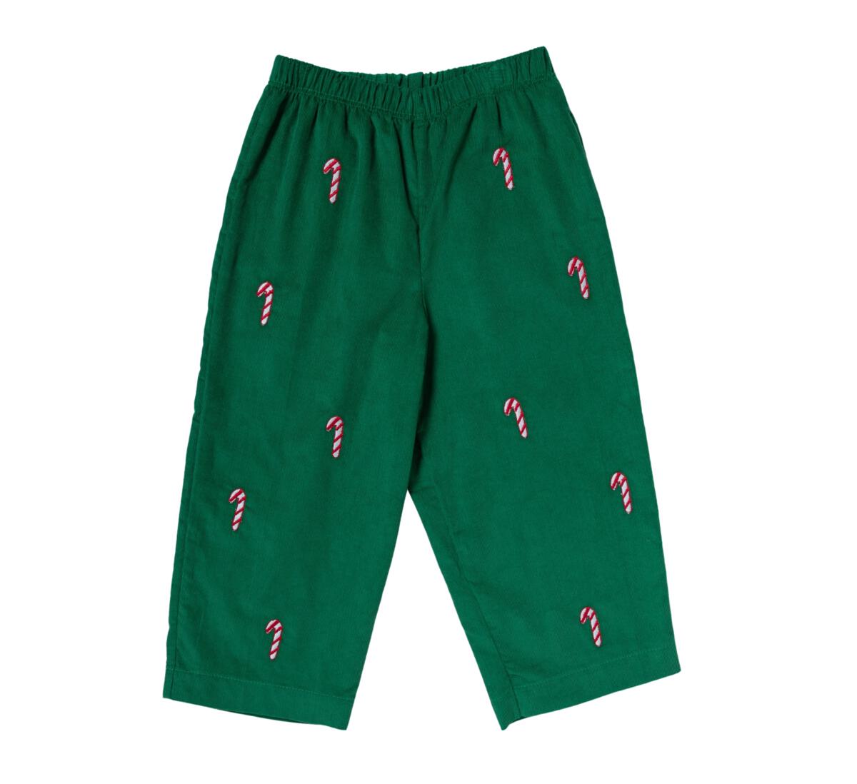 City Beautiful Candy Cane Corduroy Pants