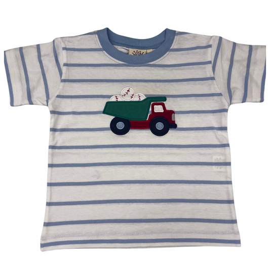 Luigi Dump Truck w/Baseballs Shirt