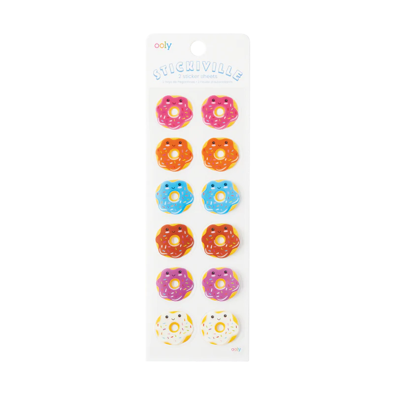 Happy Donuts Stickerville Stickers