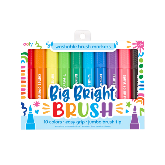 Big Bright Brush Washable Markers