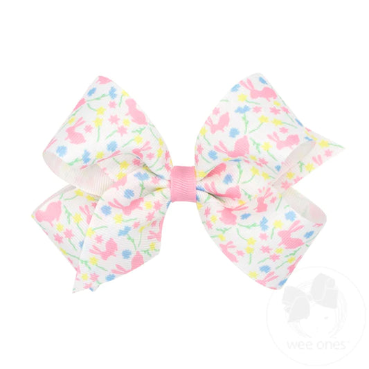 Wee Ones King Easter Bunny Hair Bow