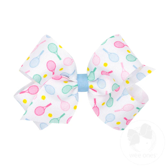 Wee Ones King Tennis Racket Bow
