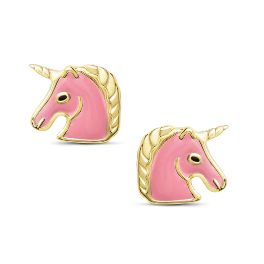 Lily Nily Unicorn Stud Earrings - SS
