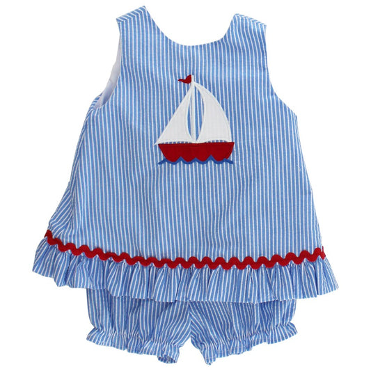 Bailey Boys Smooth Sailing Dress w/Bloomers