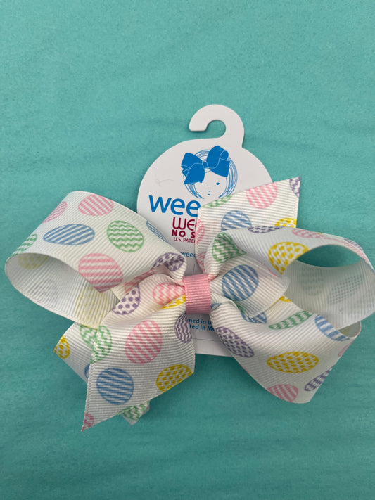 Wee Ones Medium Easter Egg Bow