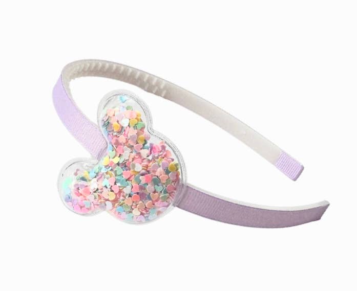 Pastel Minnie Mouse Shaker Headband