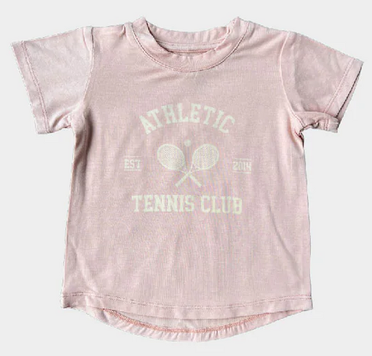 Baby Sprouts Girls SS Tee -Tennis Athletic Club