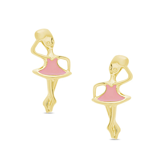 Lily Nily Ballerina Stud Earrings