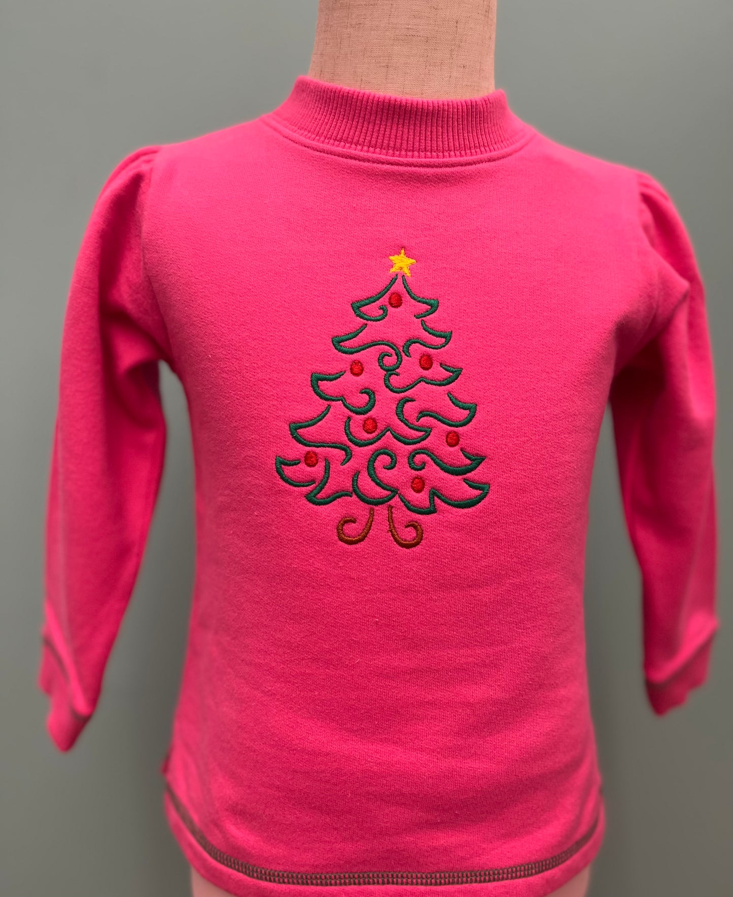 Luigi Christmas Tree Sweatshirt