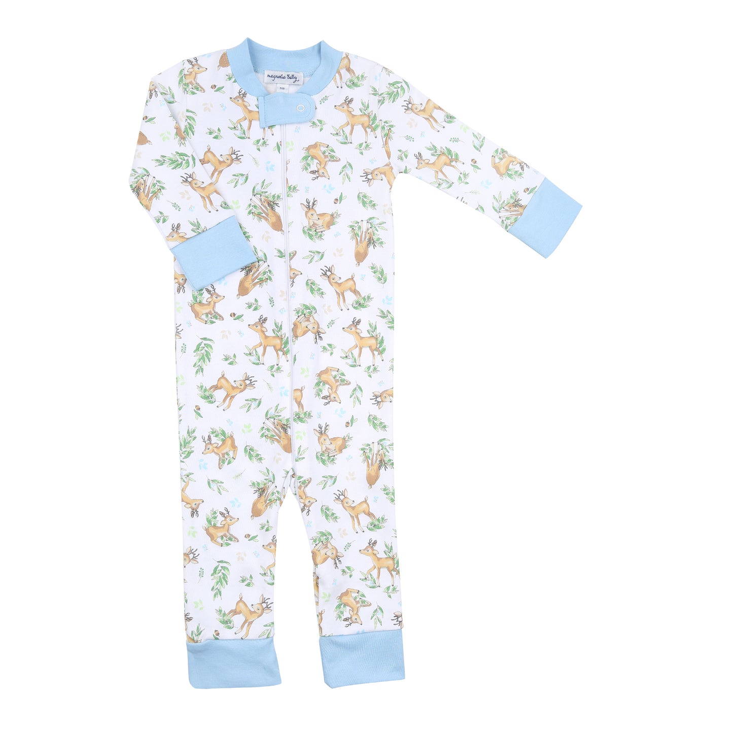 Magnolia Baby Buck Zipper Pajamas