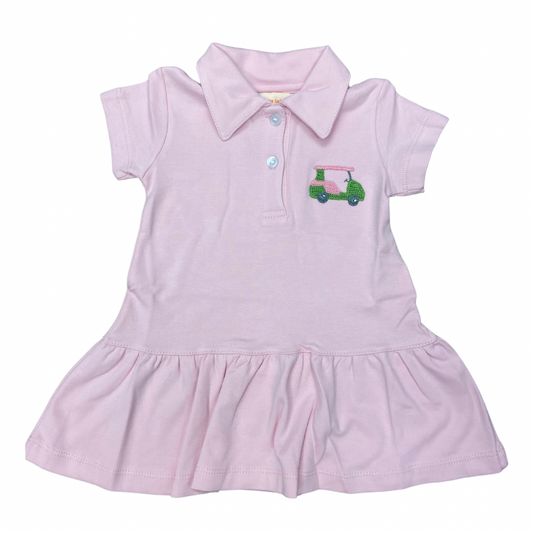 Luigi Golf Cart Dress Lt Pink