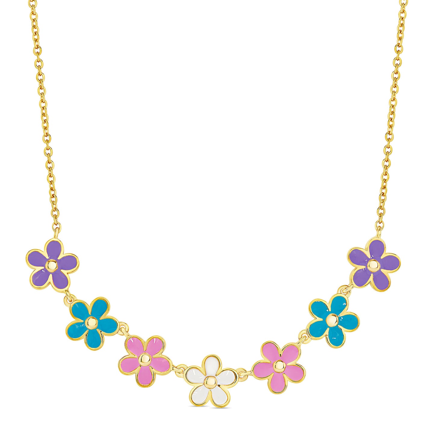 Lily Nily Flower Frontal Necklace
