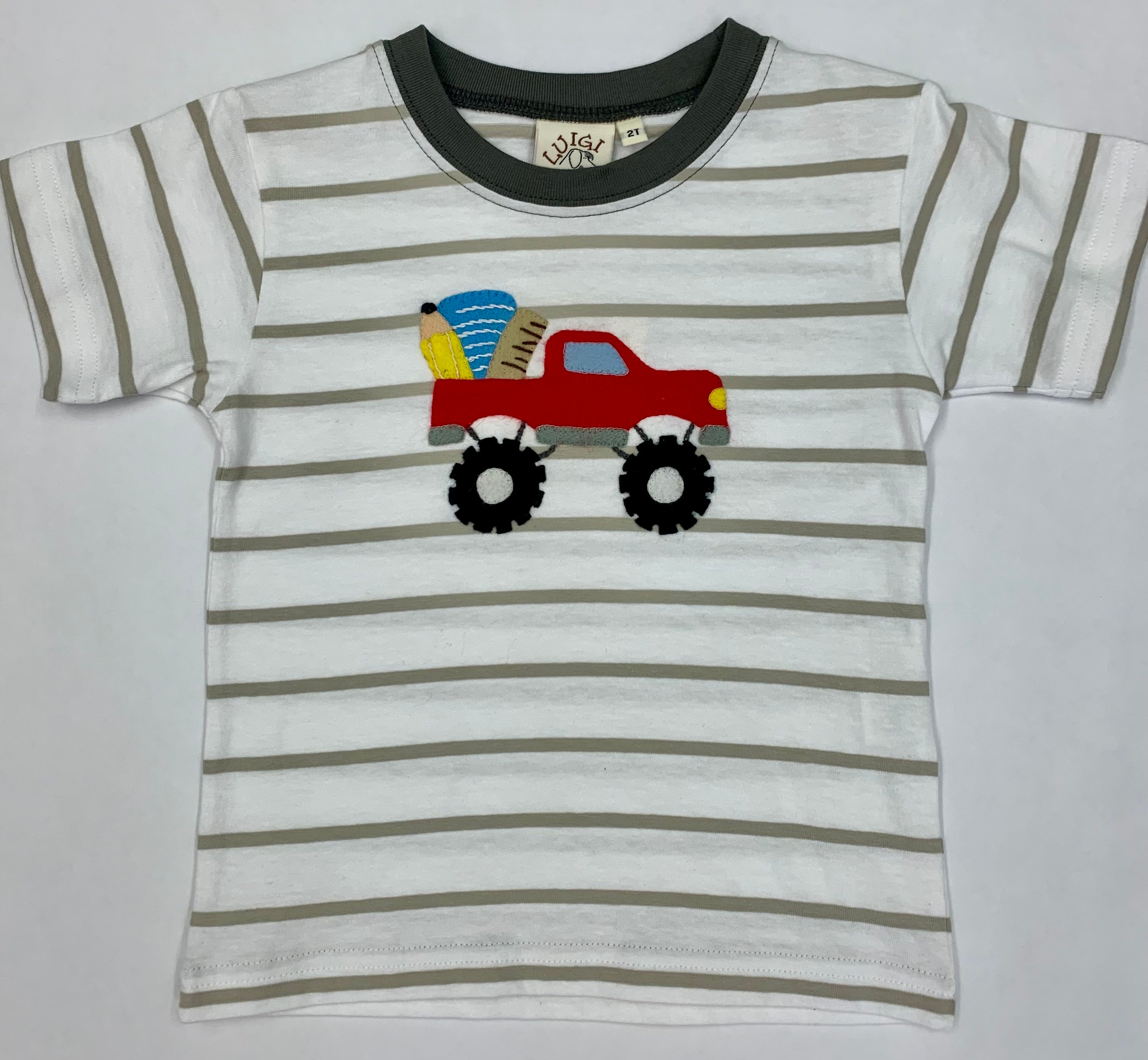 Luigi Boys Back To School Dump Truck – Little Pineapple Boutique