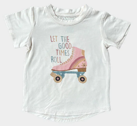 Baby Sprouts Girls SS Tee - Let the Good Times Roll