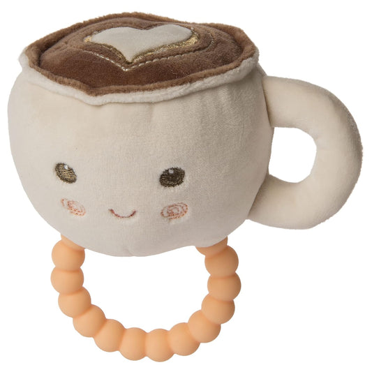I Love you Latte Teether Rattle