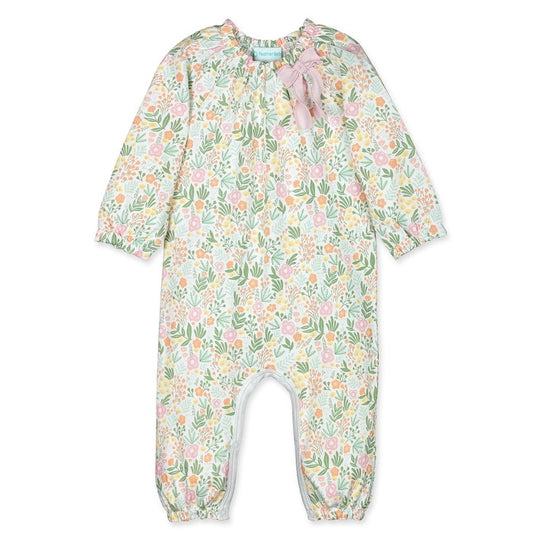 Feather Baby Bow Romper - Beatrice