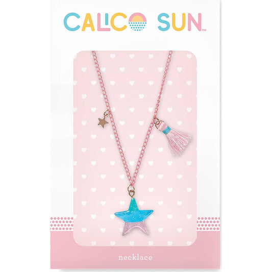 Calico Sun Star Necklance