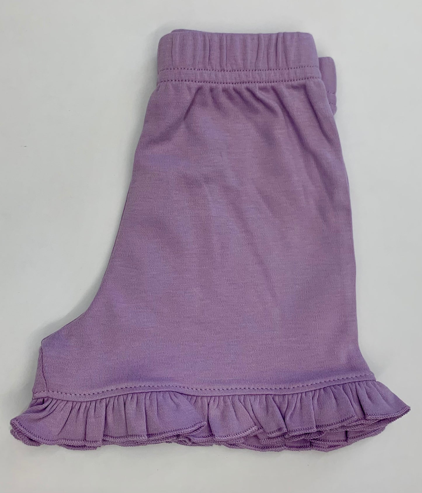 Luigi Girls Ruffled Short - Lavender