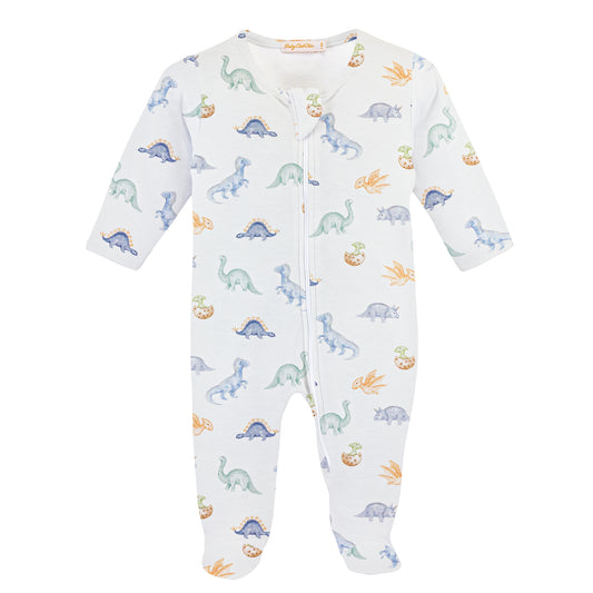 Baby Club Chic Baby Dinos Footie