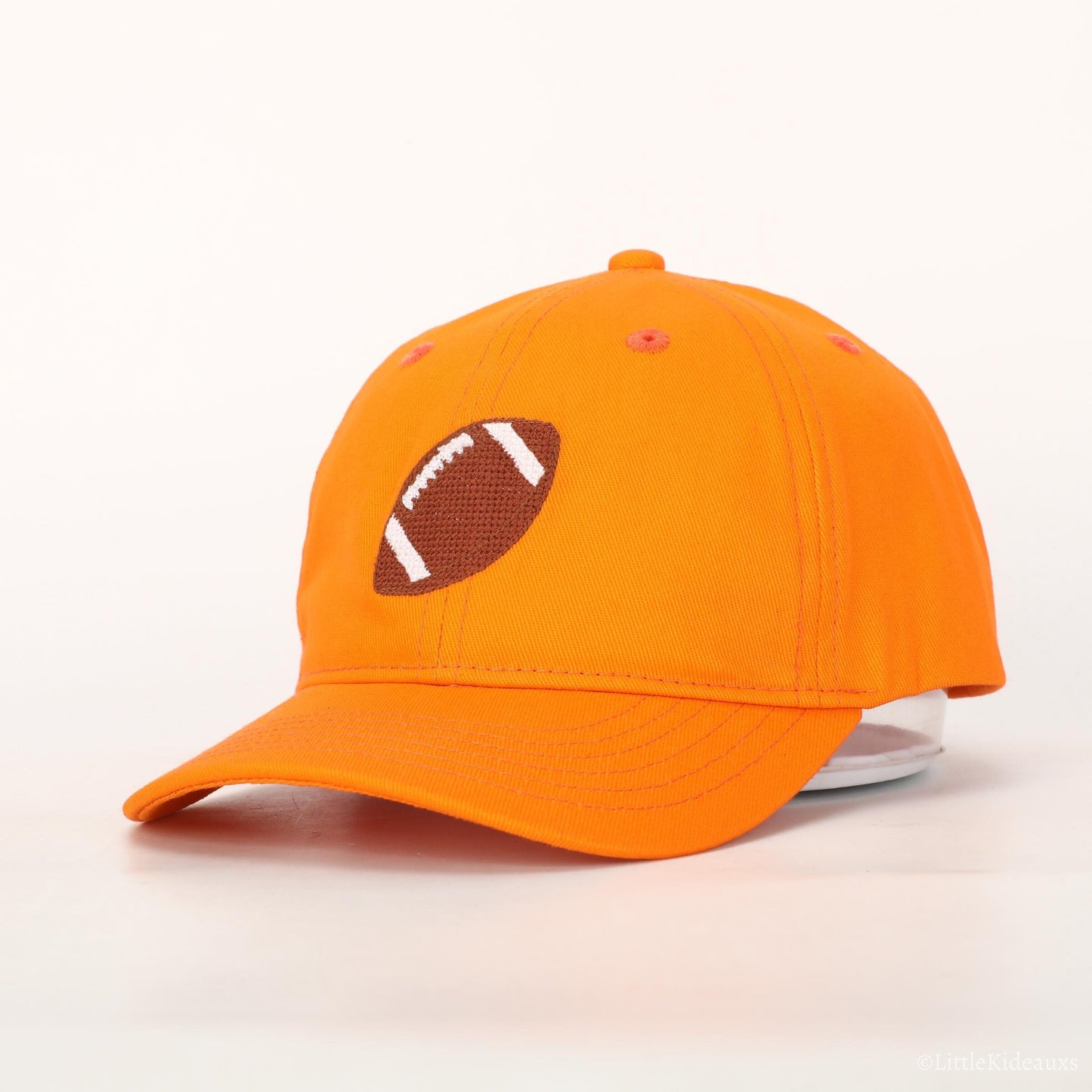Little Kideaux - Orange Football Hat