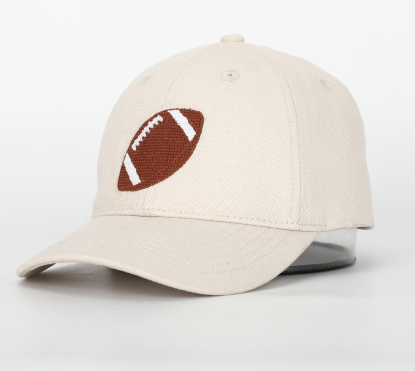 Little Kideaux - Khaki Football Hat