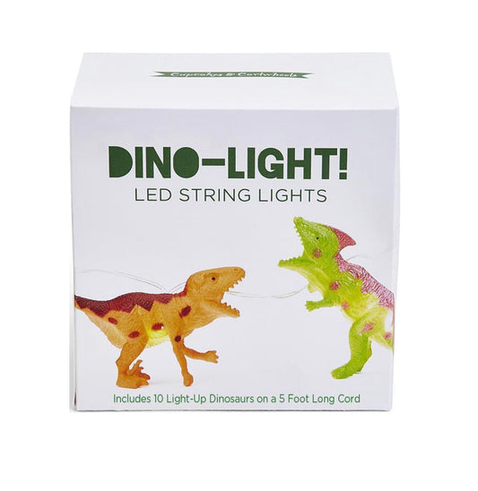 Cupcakes & Cashmere LED Dinosaurs String Lights