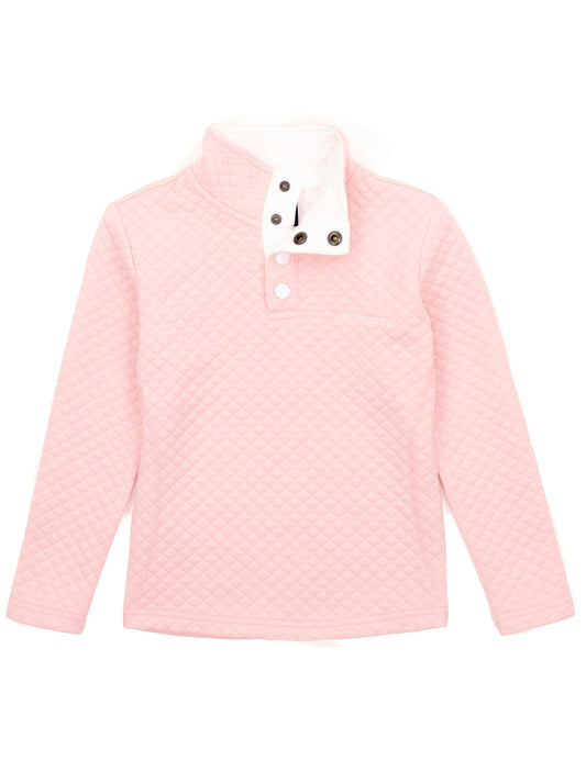 Properly Tied Girls Social Pullover - Light Pink