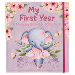 My First Year Memory Book for Baby Girls