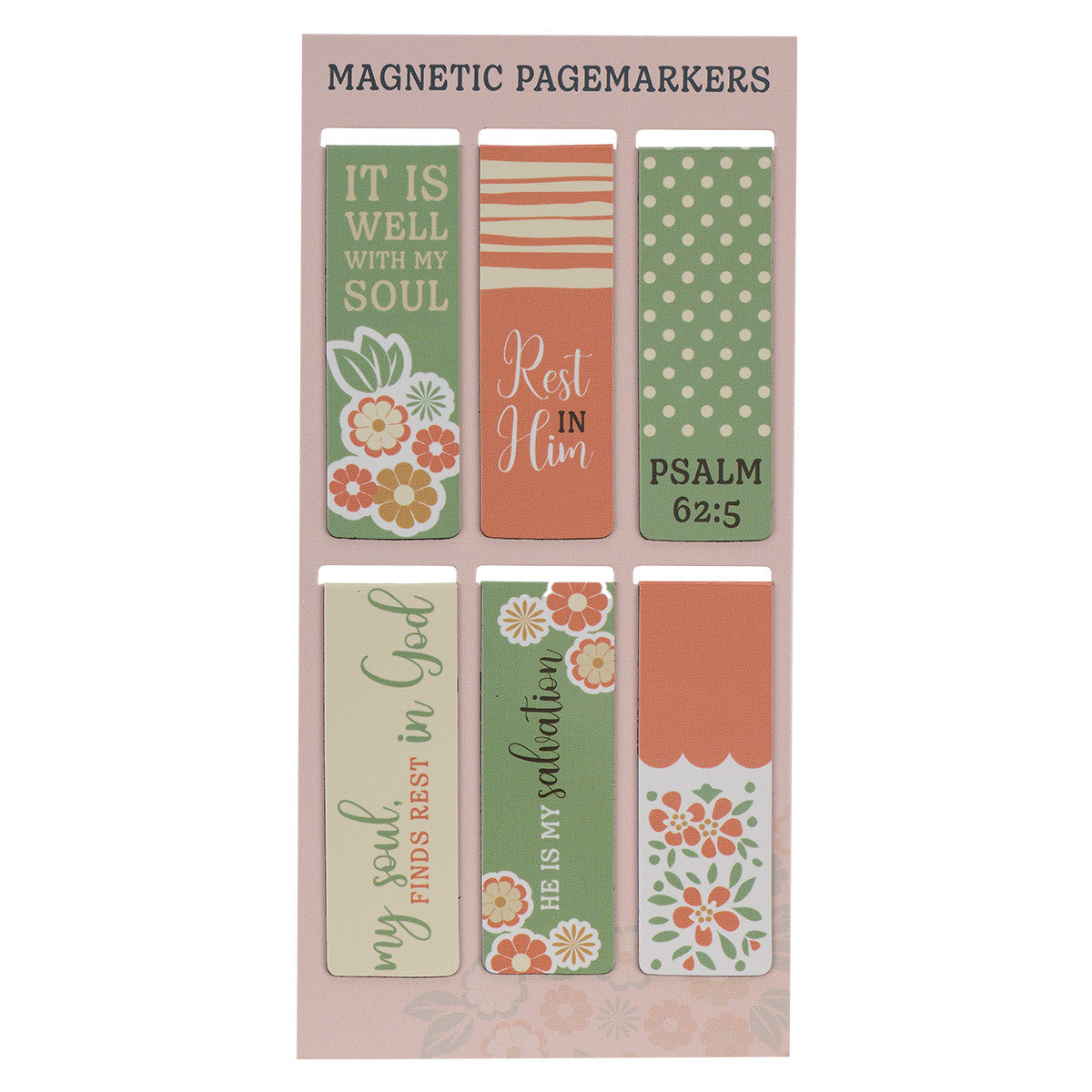 Magnetic page markers