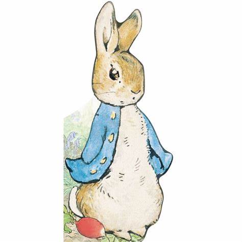 Peter Rabbit Shaped Board Book