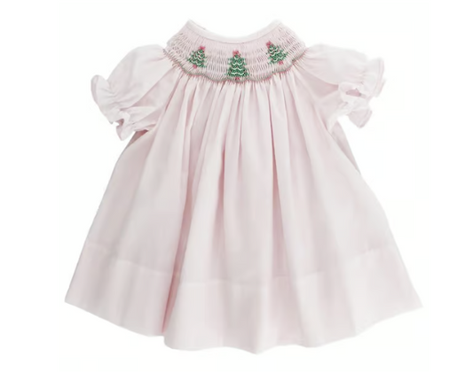 Bailey Boys Pastel Trees Smocked Dress