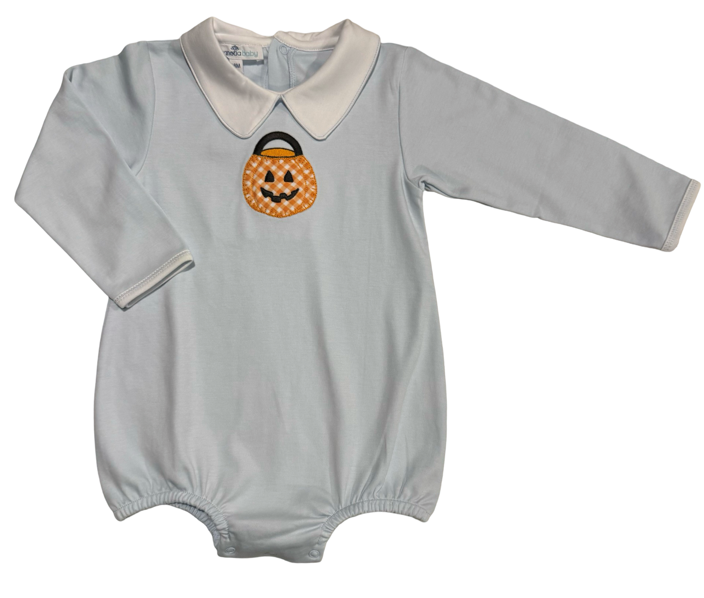 Magnolia Baby Trick or Treat LS Bubble - Blue