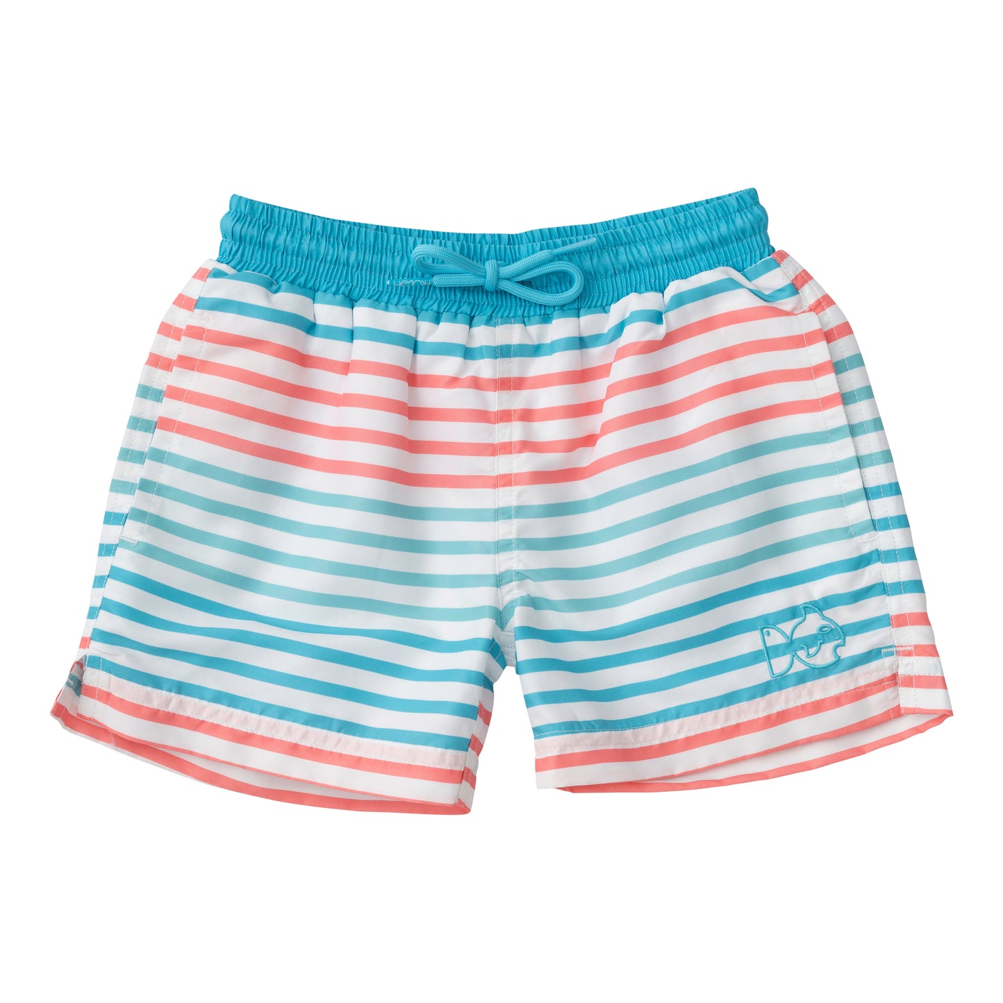 Prodoh Boogie Board Color Stripe Swim Trunk - Scuba Blue