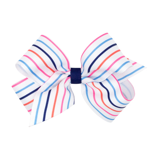 Wee Ones Medium Striped Bow