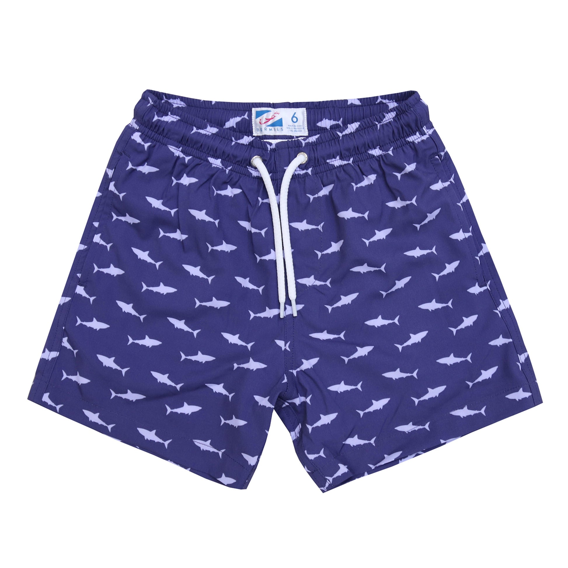 Bermies Shark Attack Boys Swim Trunks – Little Pineapple Boutique