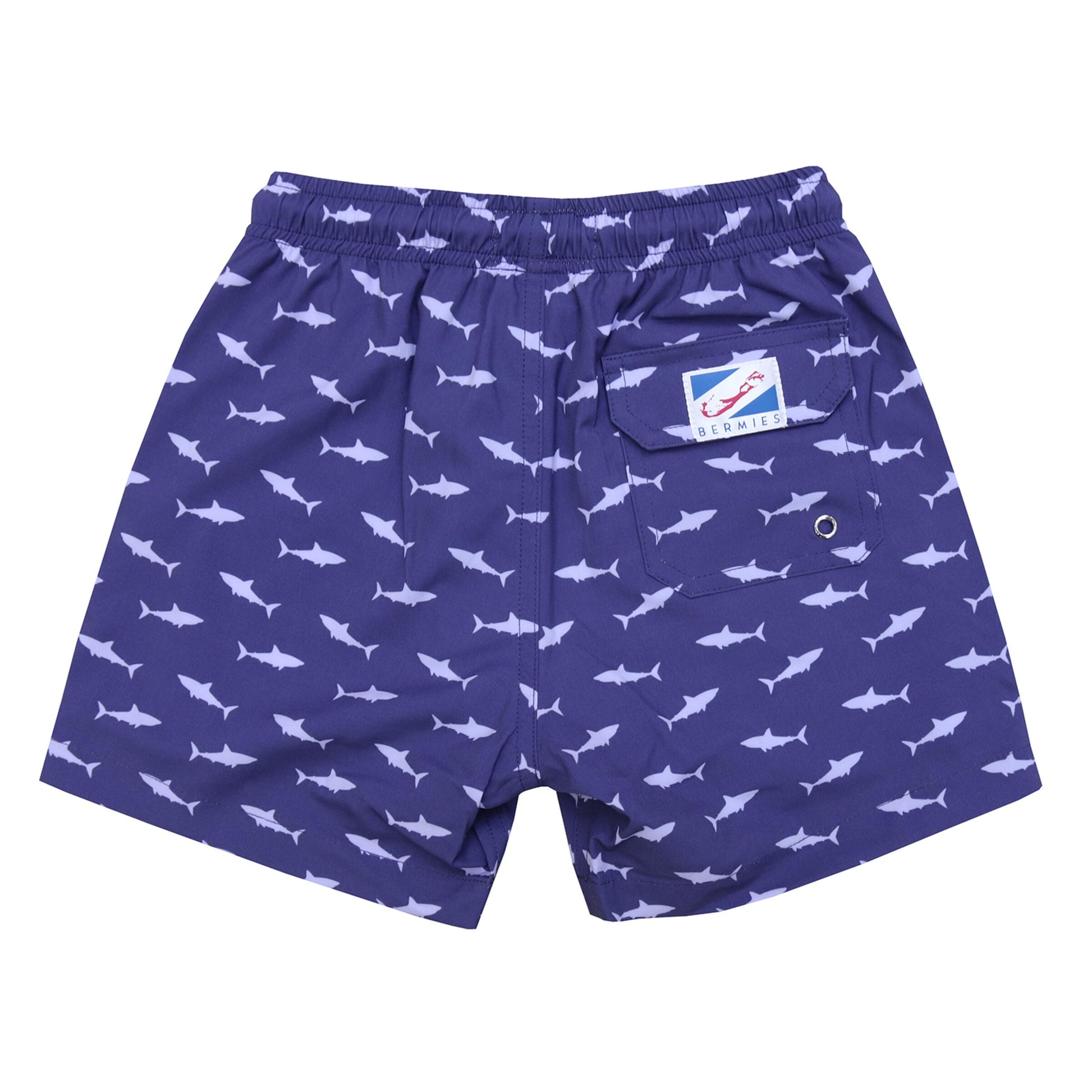 Bermies Shark Attack Boys Swim Trunks – Little Pineapple Boutique