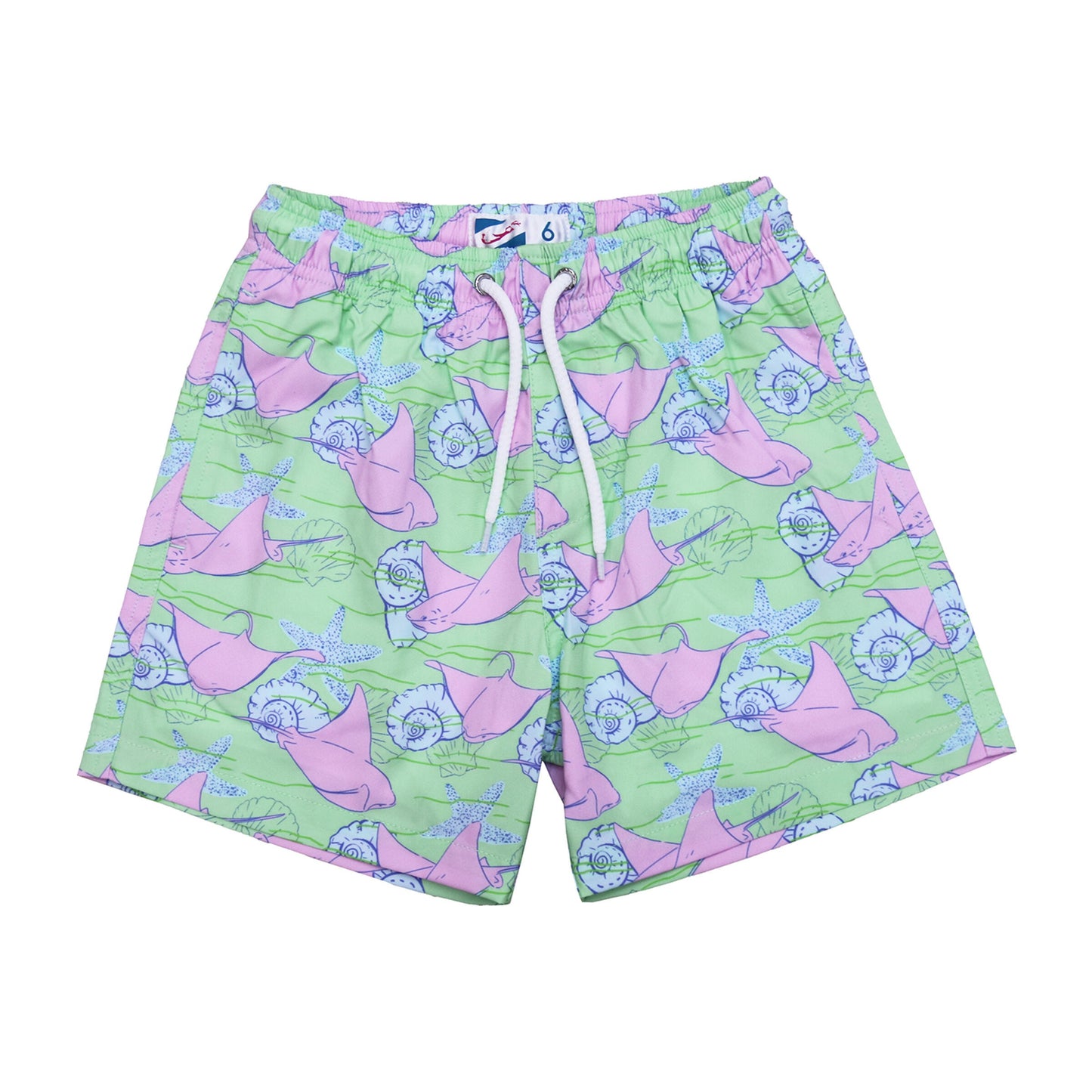 Bermies Stingray Boys Swim Trunks