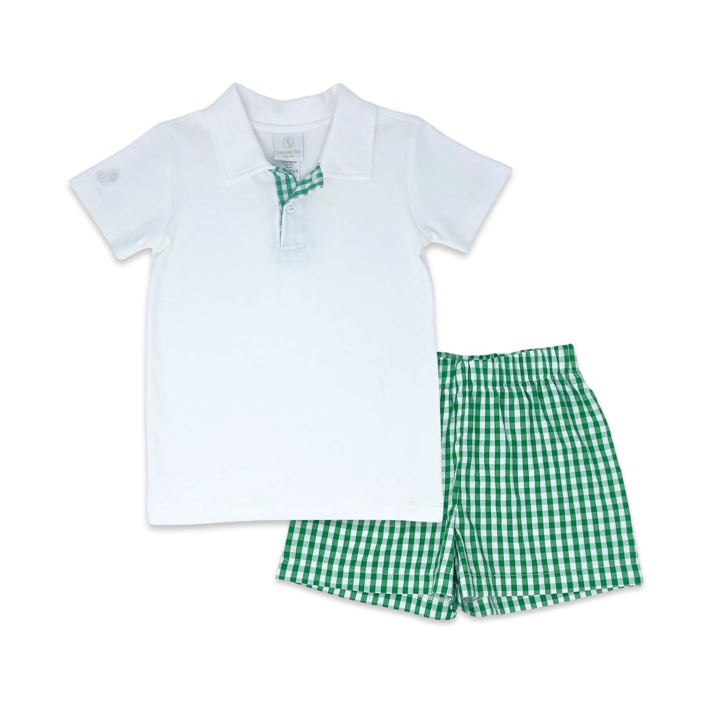 Lullaby Set Parker Short Set - Augusta Green