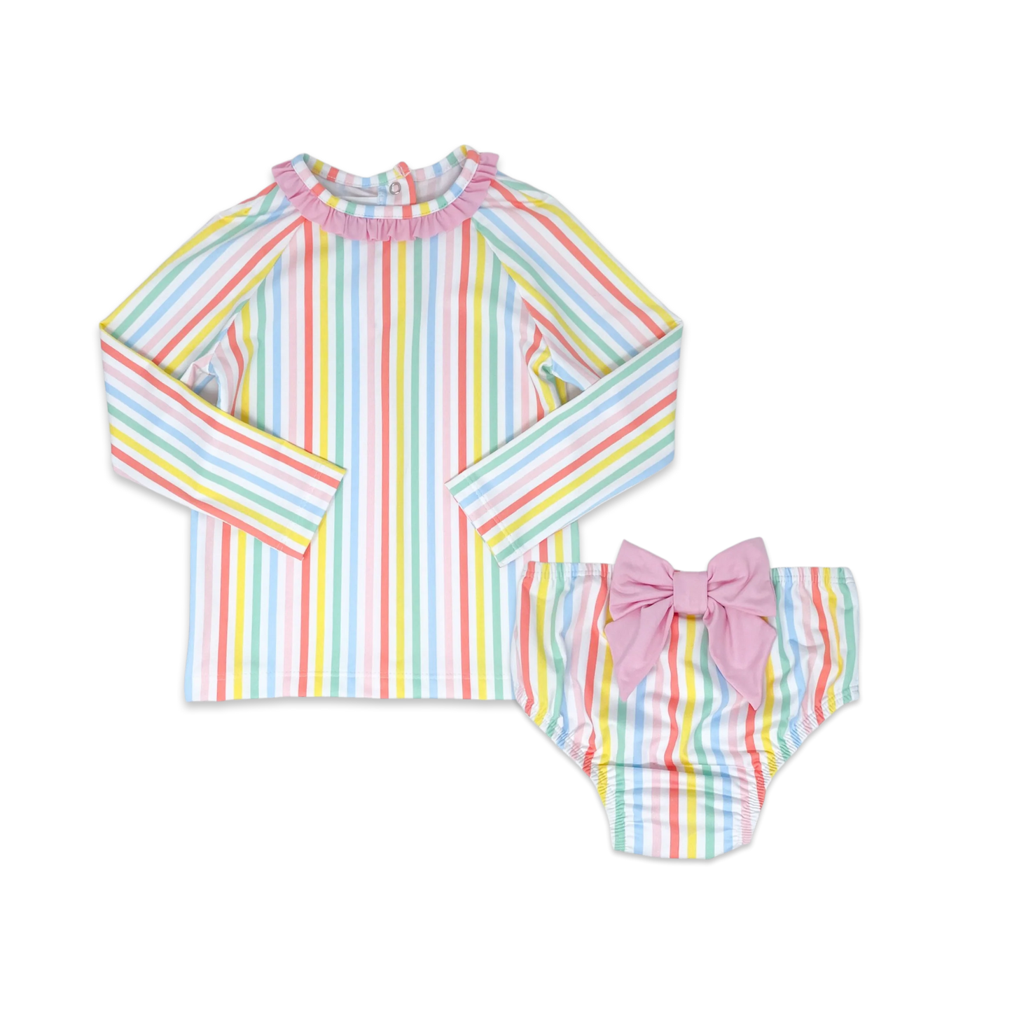 Lullaby Set Sun Sand Rash Guard - Seaside Sailboat