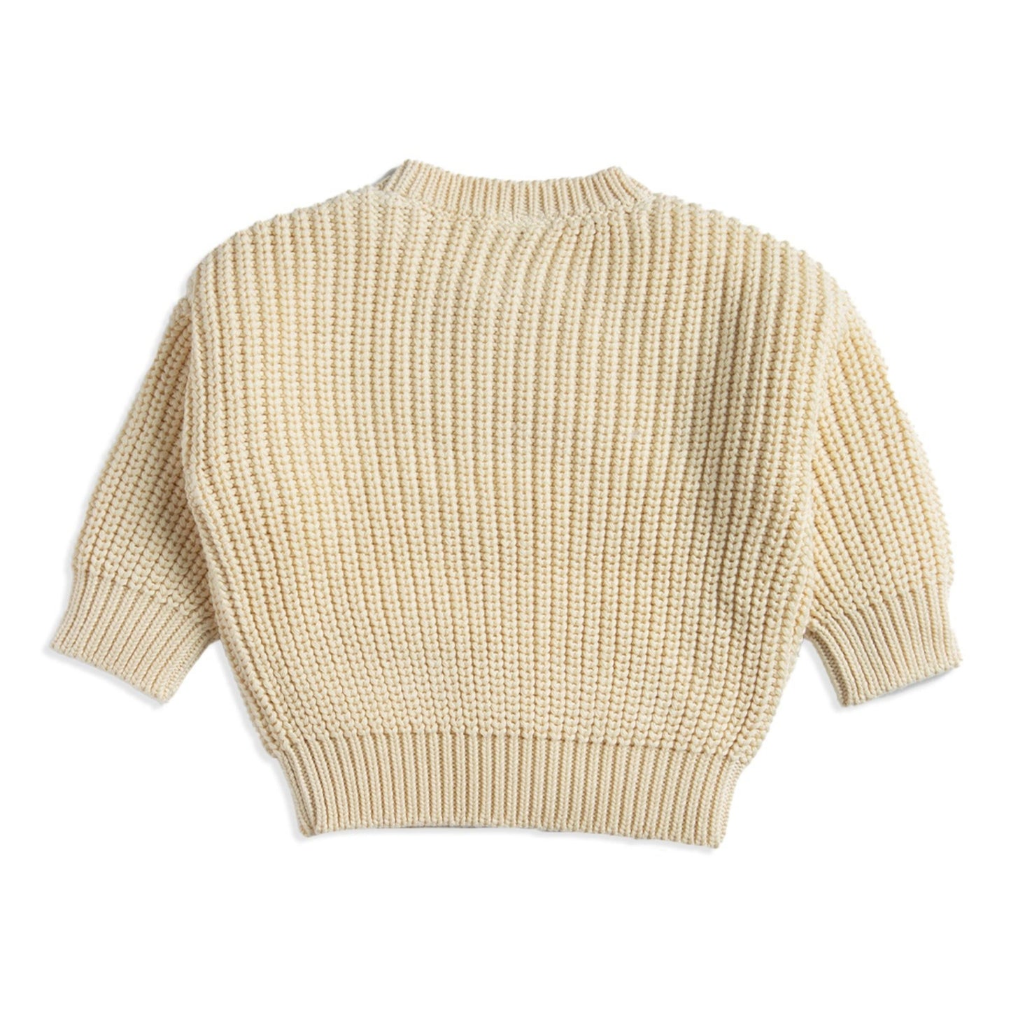 Tiny Twig Knitted Chunky Sweater - Birch