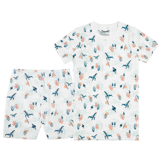 Coccoli Short Sleeve Pajamas - Under the Sea