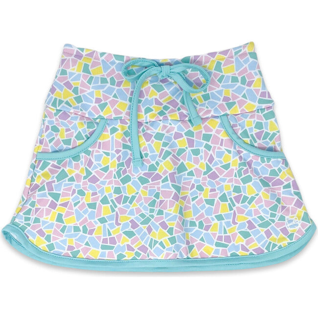 Set Fashions - Tiffany Skort Mosaic Turquoise