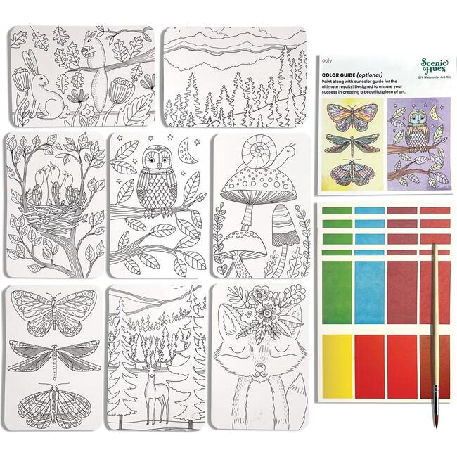DIY Watercolor Art Kit - Forest Adventures
