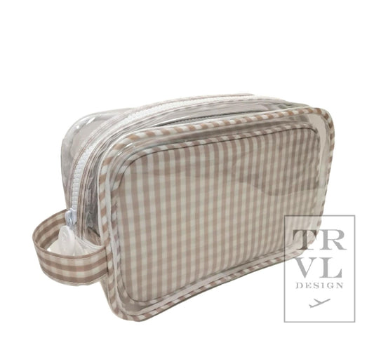 TRVL Duo Gingham Clear