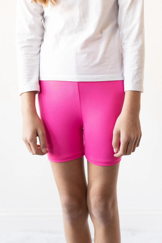 MIla & Rose Hot Pink Twirl Shorts